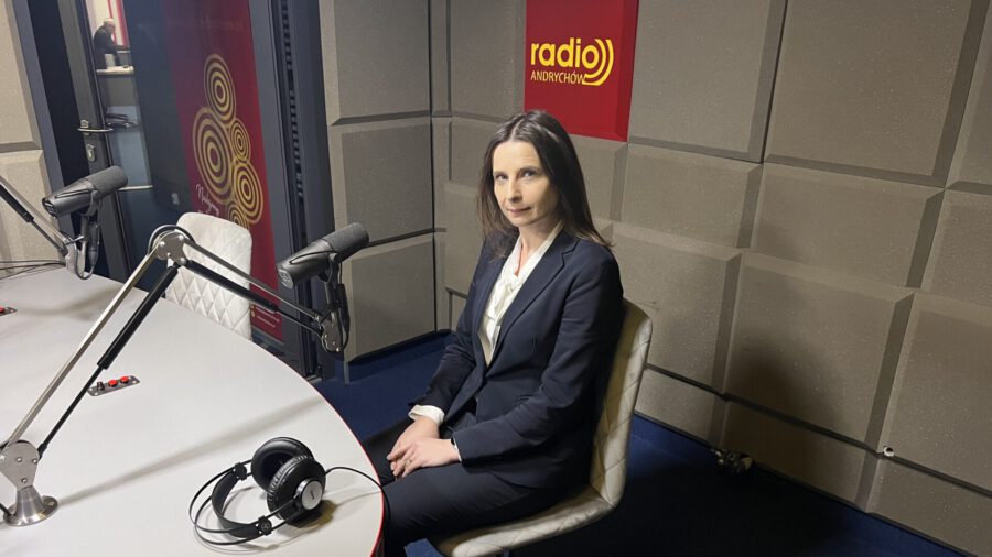 Dyrektorka LO Andrychów Katarzyna Przebinda-Niemczyk