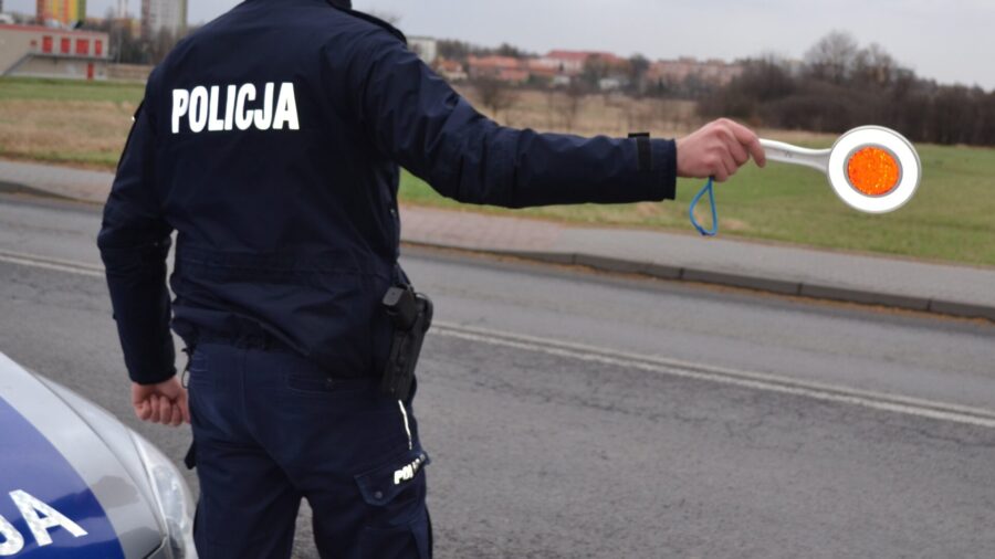 pijany kierowca złapany