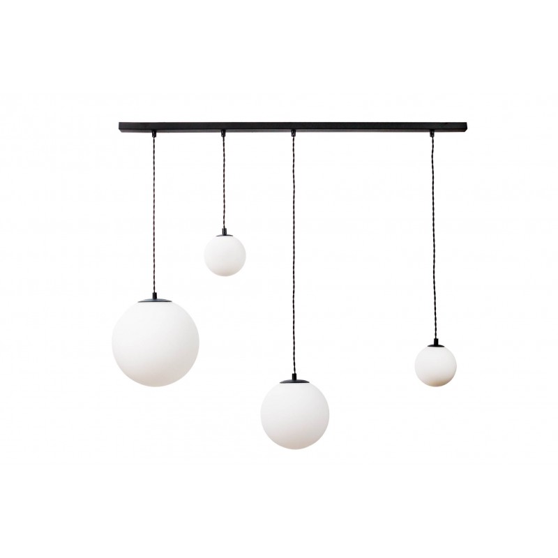 lampa wisząca czarna ZINGA 4L