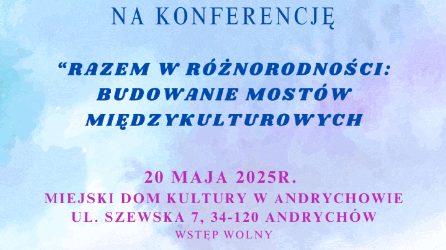 plakat informacyjny konferencja