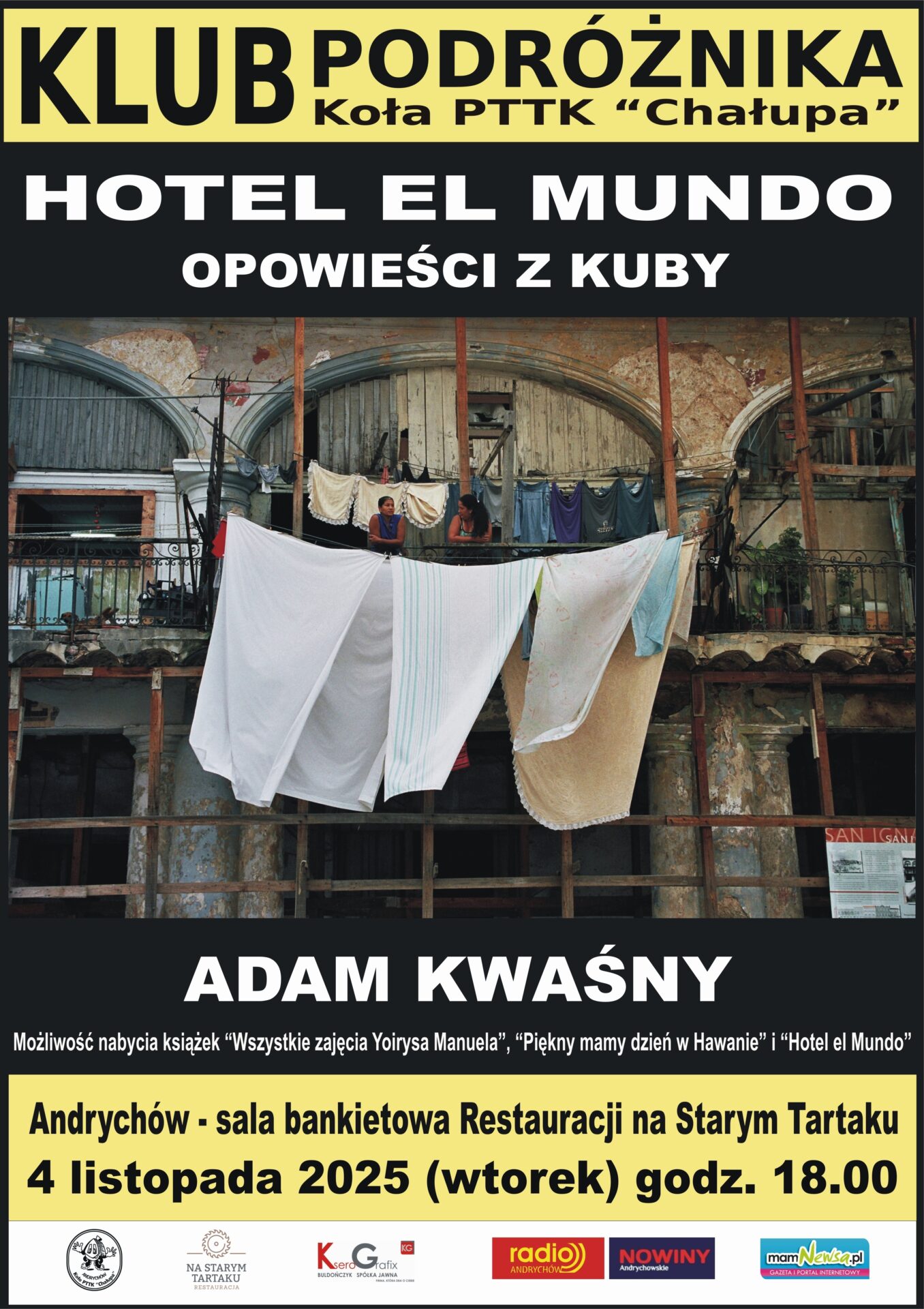 HOTEL EL MUNDO. Opowieści z Kuby.